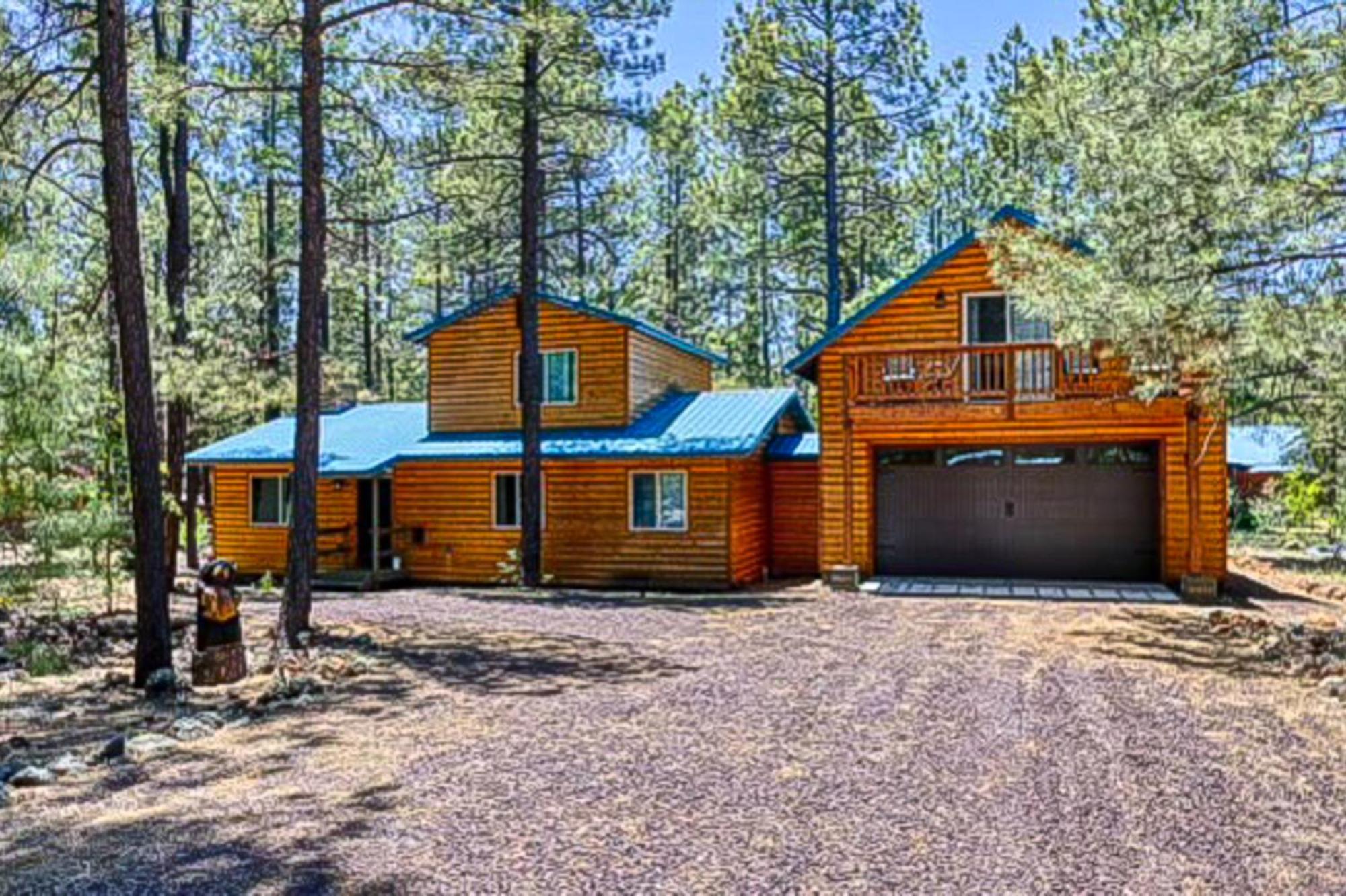 Dam Fun Cabin Пайнтоп-Лейксайд Екстериор снимка